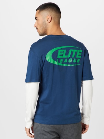 mėlyna JACK & JONES Marškinėliai 'ELITE'