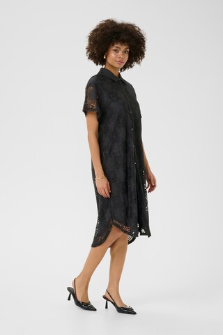 CULTURE Shirt Dress in Black