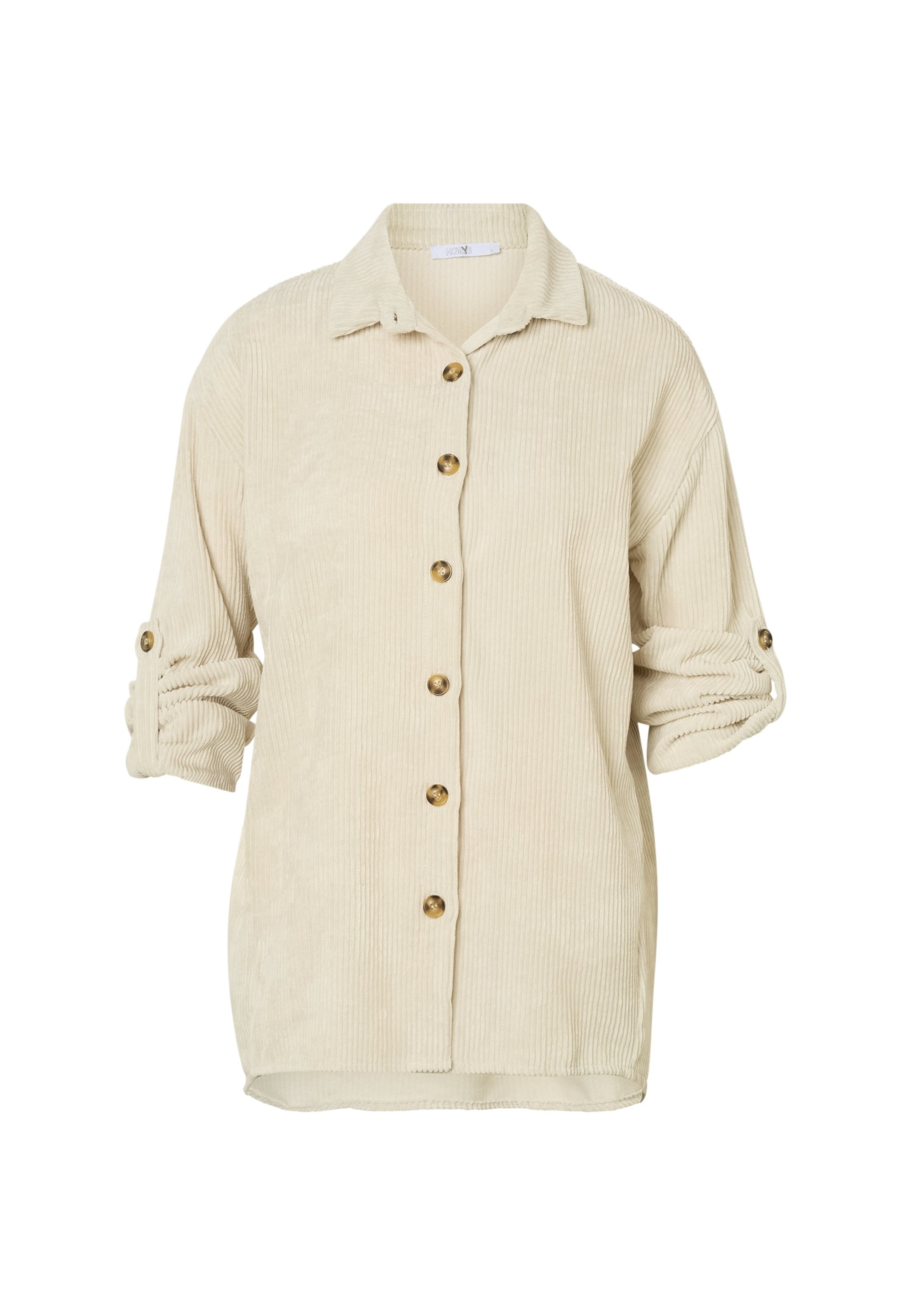 Hailys - Blusa 'Ro44bina' en beige: frente