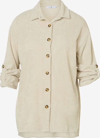 Hailys Bluse 'Ro44bina' in Beige: Vorderseite
