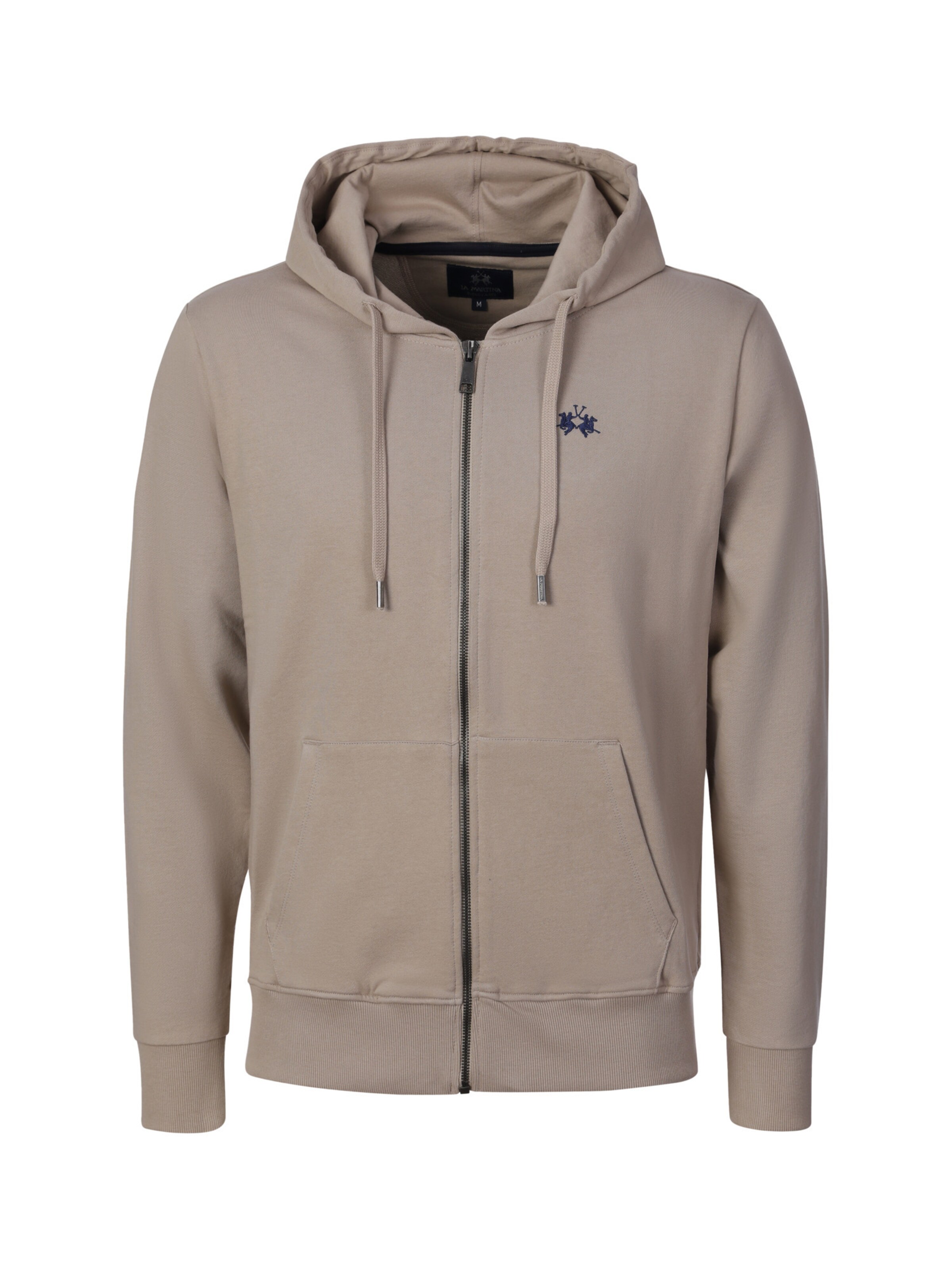 La Martina Sweat jacket ' MCF011 ' in Beige, Item view