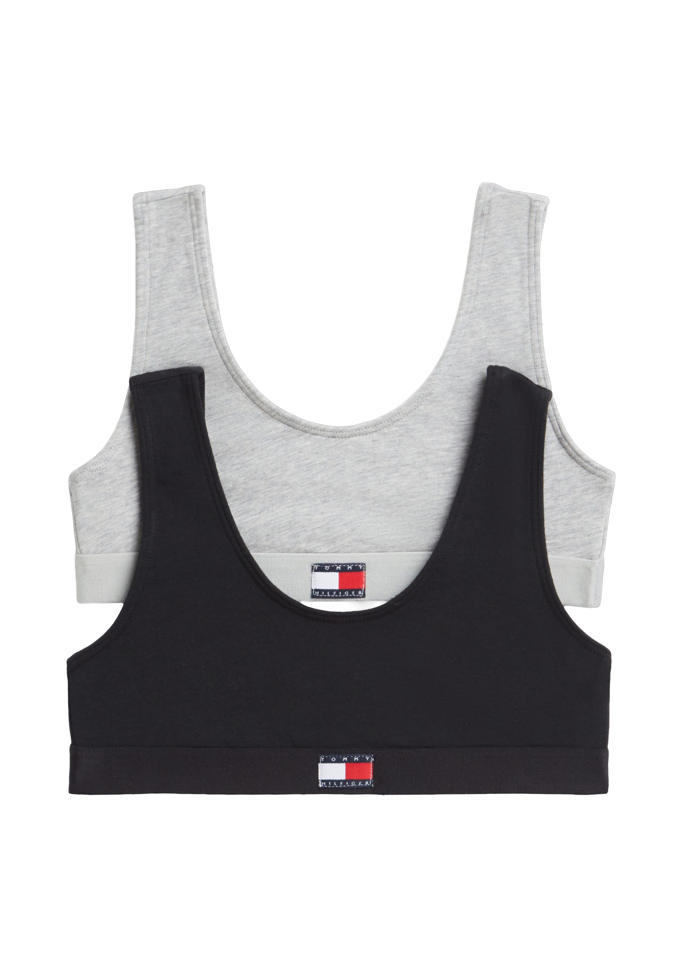 Tommy Hilfiger Underwear Бюстье Бюстгальтер в Серый: спереди
