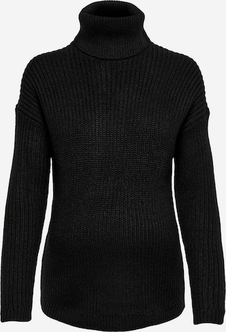 Only Maternity Пуловер в черно: отпред