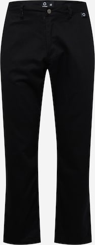 Afends Regular Trousers in Black: front