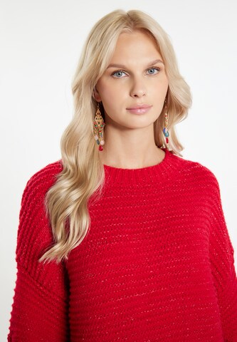 Pullover 'Gaya' di IZIA in rosso