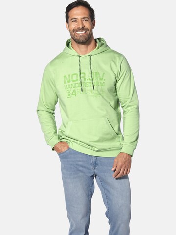Sweat-shirt ' Jeppe ' Jan Vanderstorm en vert : devant
