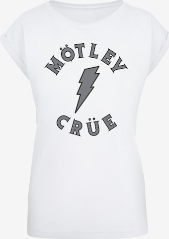 T-shirt 'Motley Crue - Bolt World Tour' Merchcode en blanc : devant