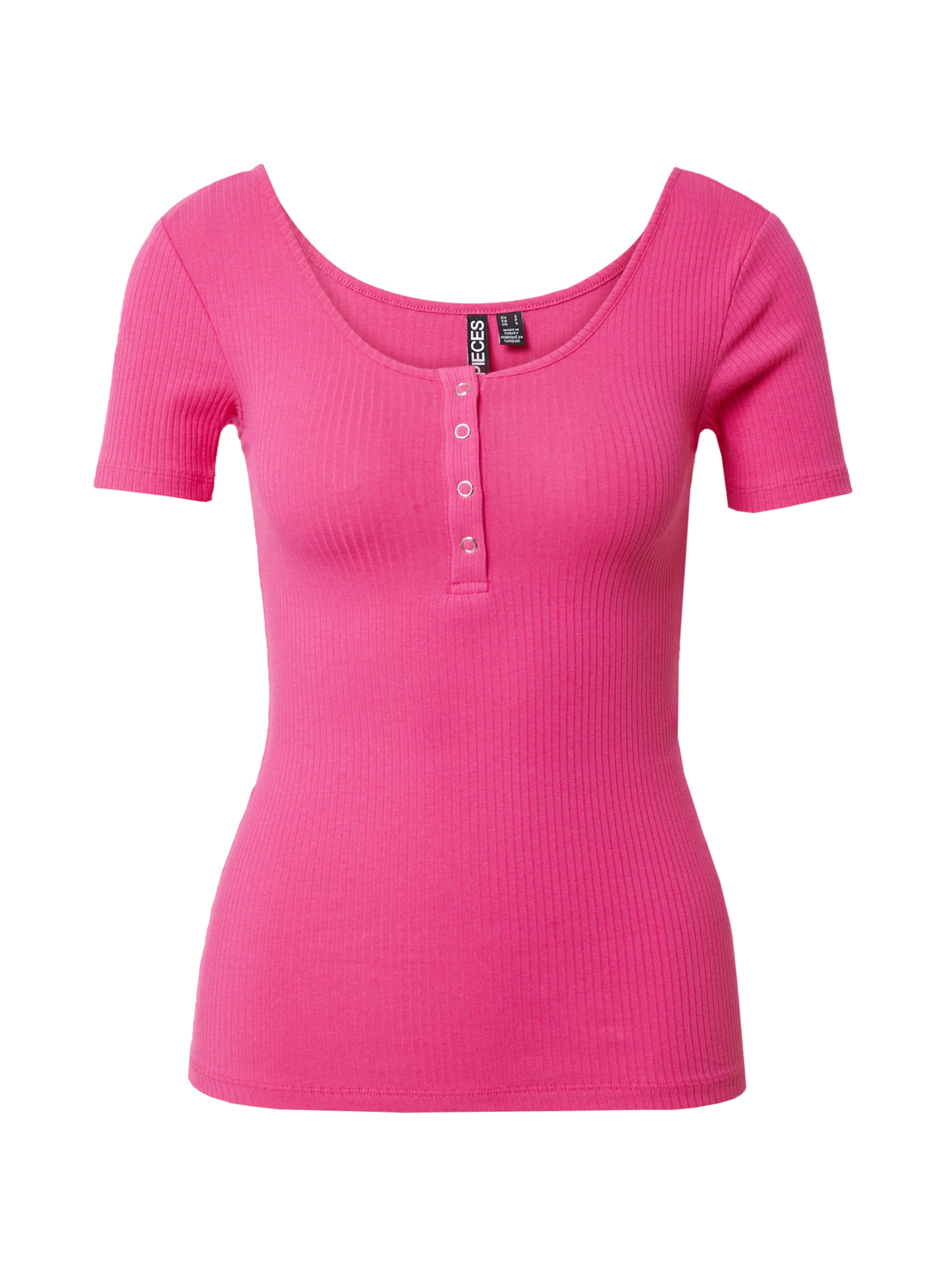 PIECES Shirt 'KITTE' in Roze: voorkant