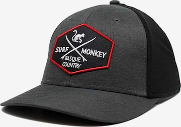 Casquette de sport Surf Monkey en noir : devant