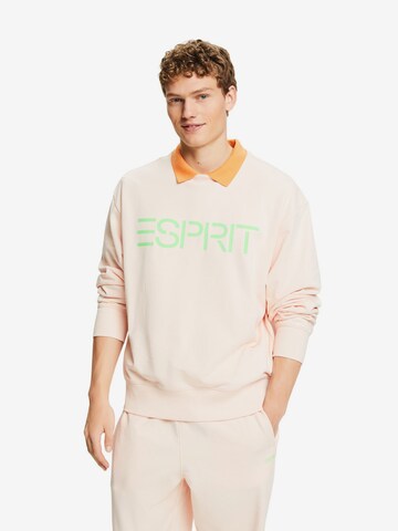 ESPRIT Sweatshirt in Beige: voorkant