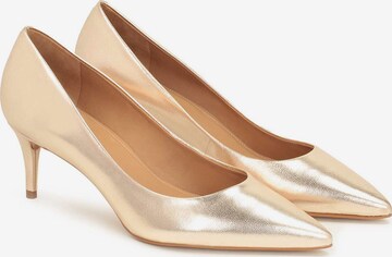 Kazar - Zapatos con plataforma en oro