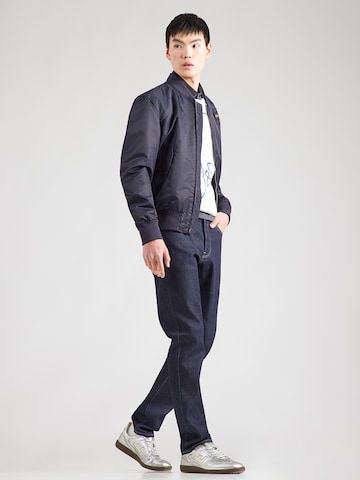 Blauer.USA Přechodná bunda 'ROCKY' – modrá