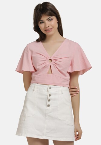 MYMO - Camiseta en rosa: frente
