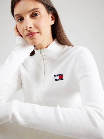 Tommy Jeans Kardigán - Biela