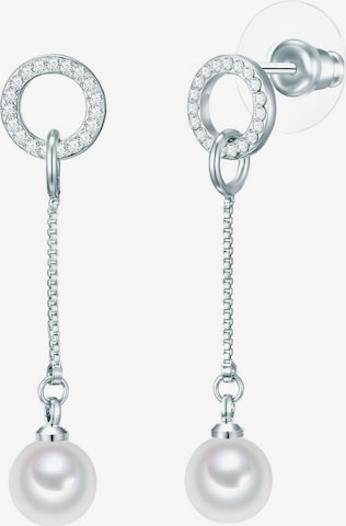 Boucles d'oreilles Rafaela Donata en argent : devant