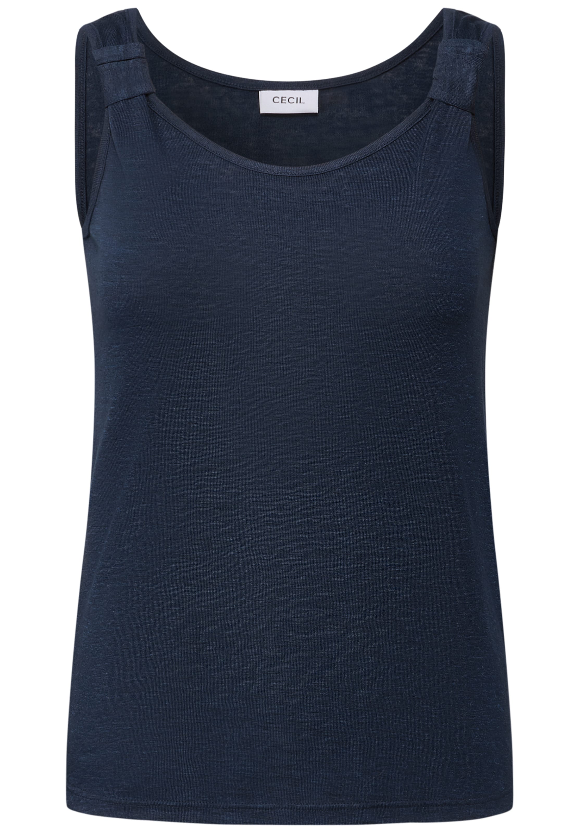 CECIL Top in Blau: Vorderseite