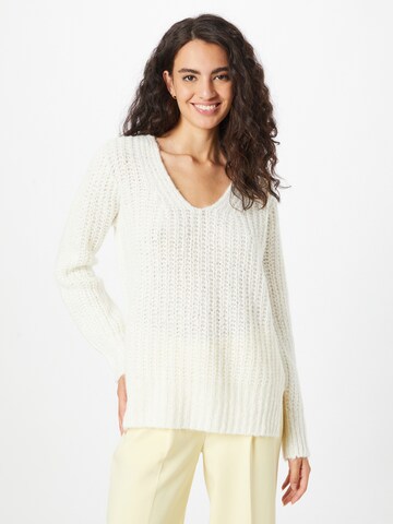 OUI Trui in Beige: voorkant