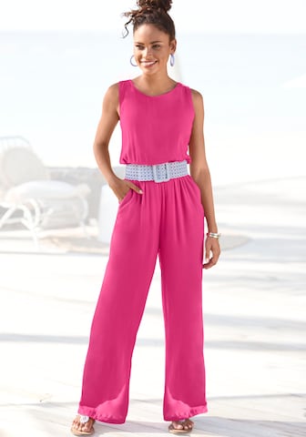 LASCANA Jumpsuit in Pink: predná strana