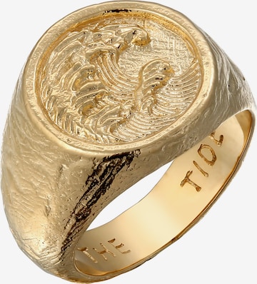 Haze&Glory Кольцо 'Tide' в Золотой: спереди