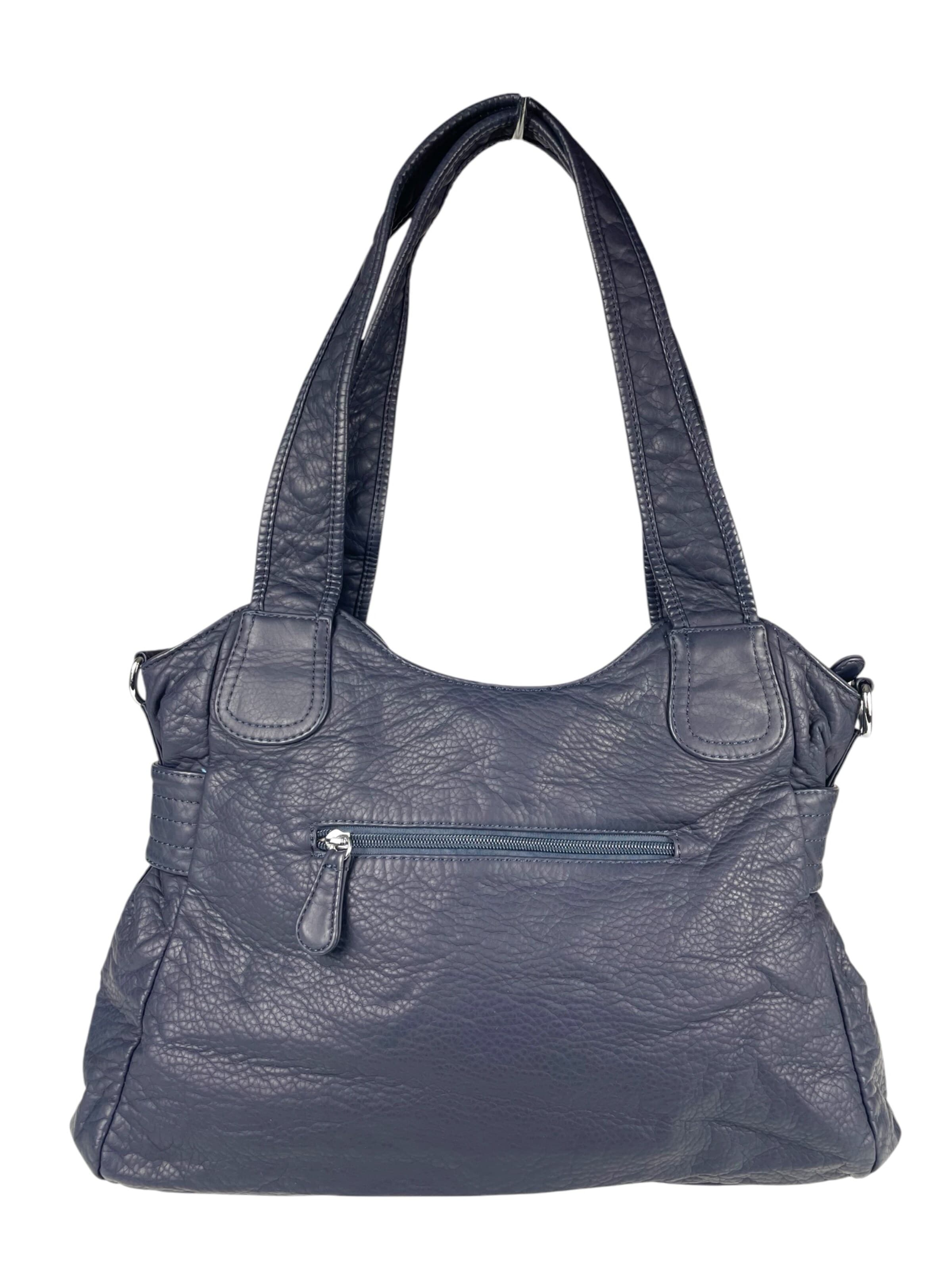 Borsa a spalla di Kumixi in blu