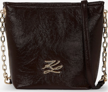 Karl LagerfeldTorba preko ramena - smeđa boja: prednji dio