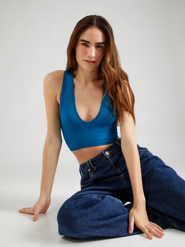 BDG Urban Outfitters Top 'Josie' | modra barva