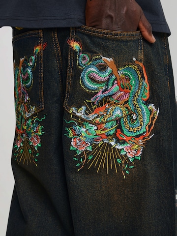 Ed Hardy Baggy Jeans in Zwart