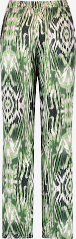 GERRY WEBER Široke hlačnice Hlače | zelena barva