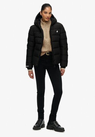 Veste d’hiver Superdry en noir