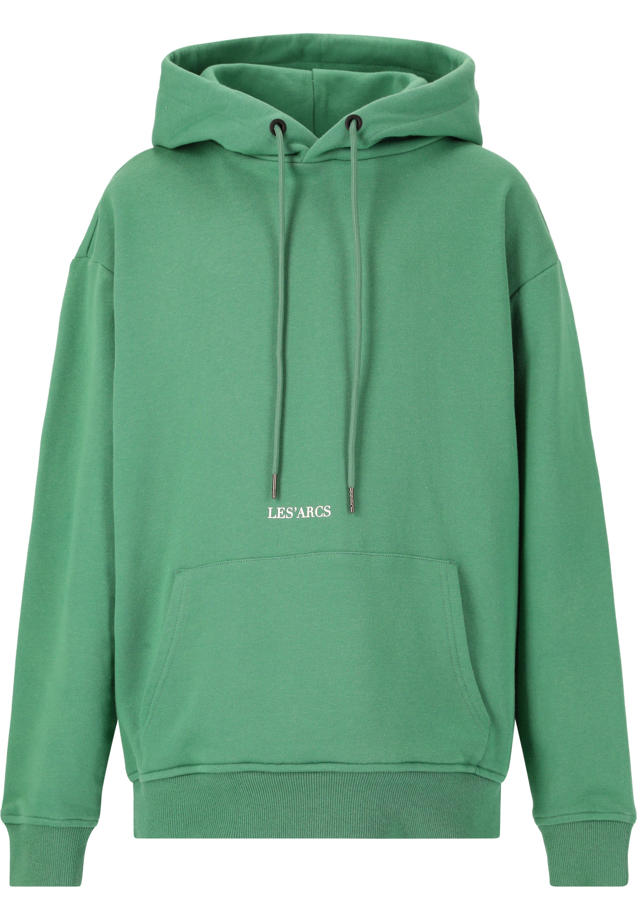 Les'Arcs Sweatshirt 'Roibin' in Grün: Vorderseite