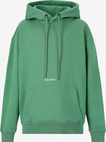 Les'Arcs Sweatshirt 'Roibin' in Green: front