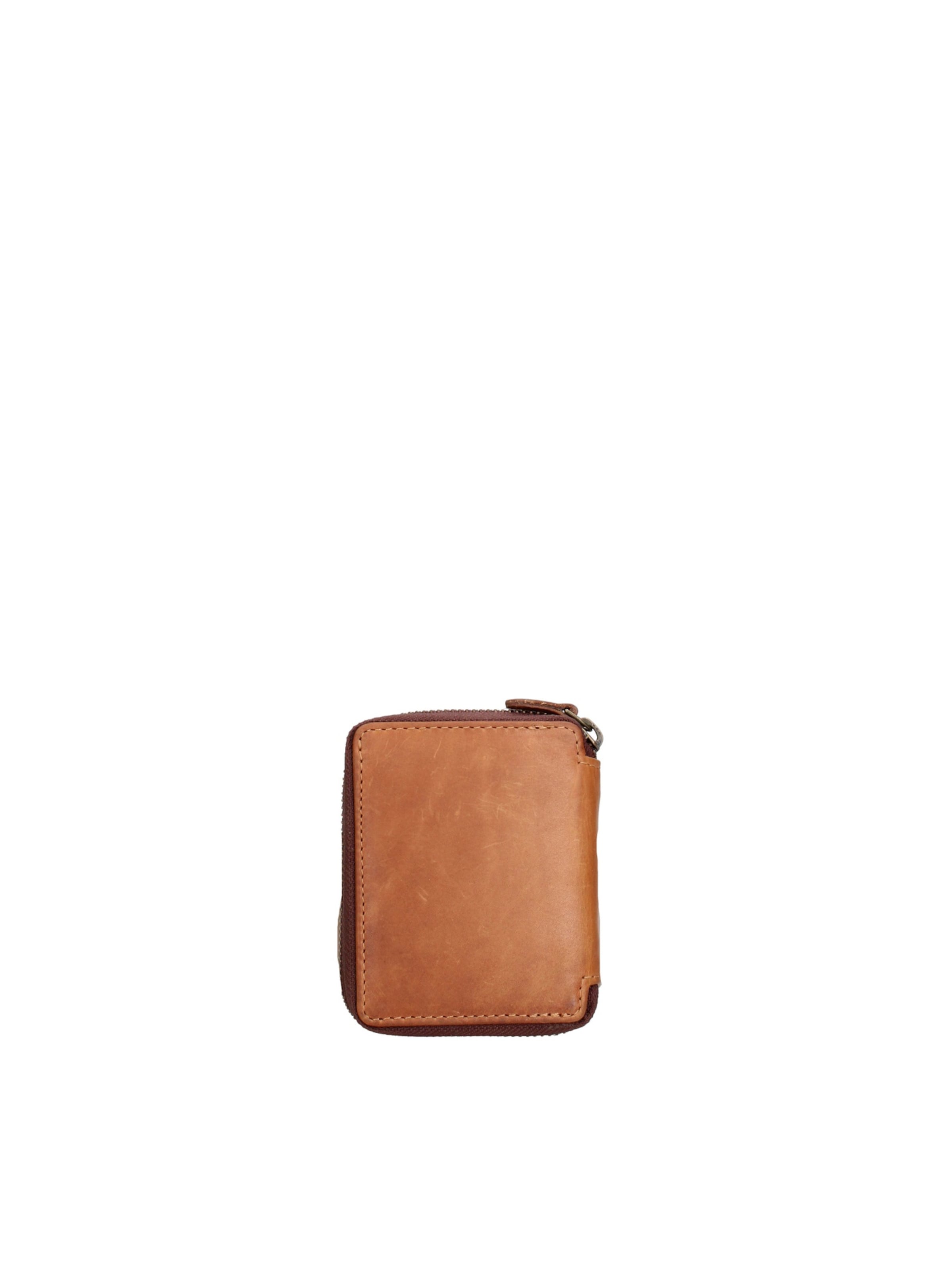 HILL BURRY Wallet in Brown: front