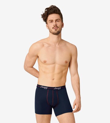 SLOGGI Boxershorts in Blauw: voorkant