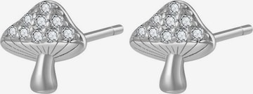 Hey Happiness - Pendientes 'Magic Toadstool' en plata: frente