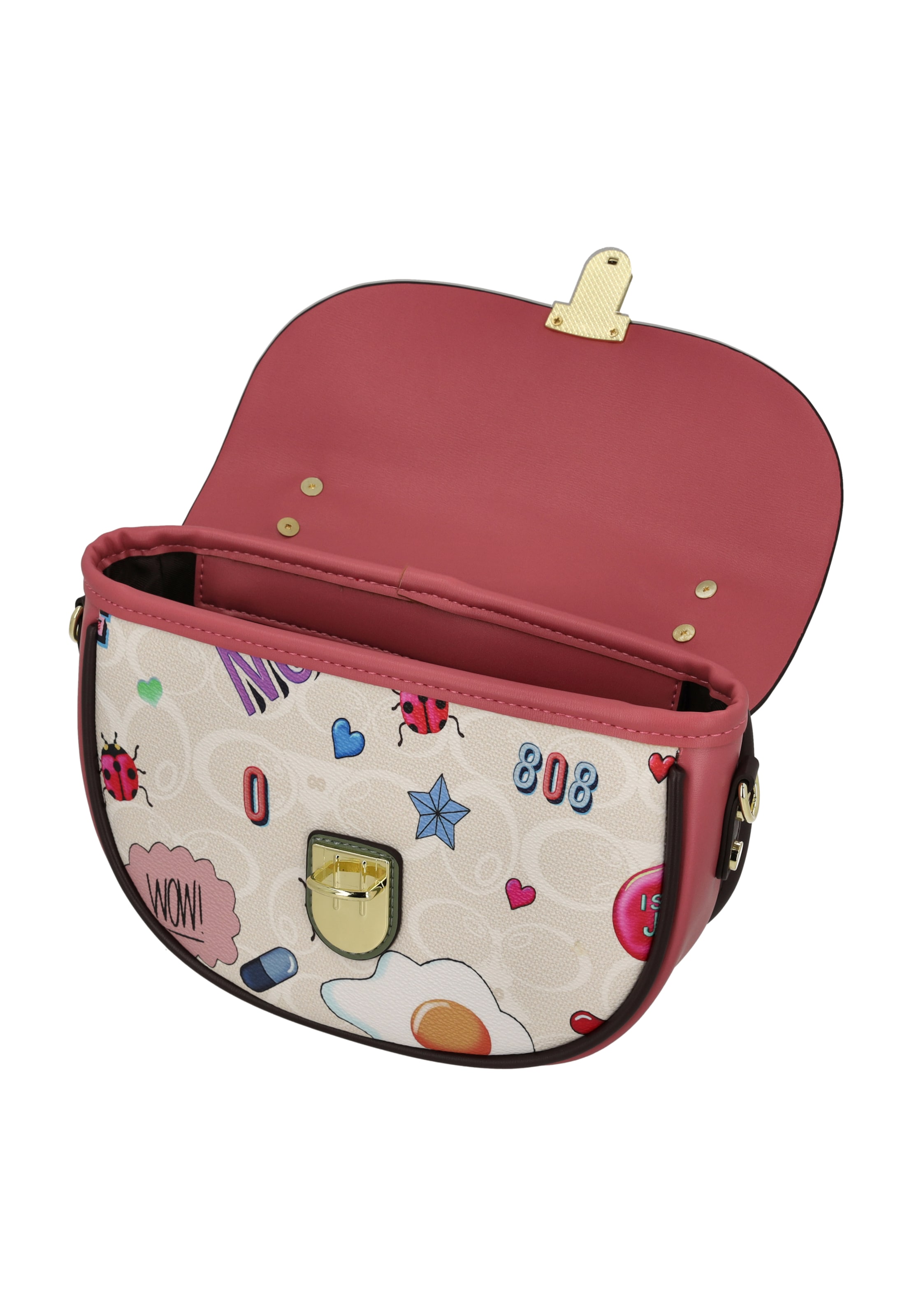 MYMO - Bolso de hombro 'EyETHEME' en beige