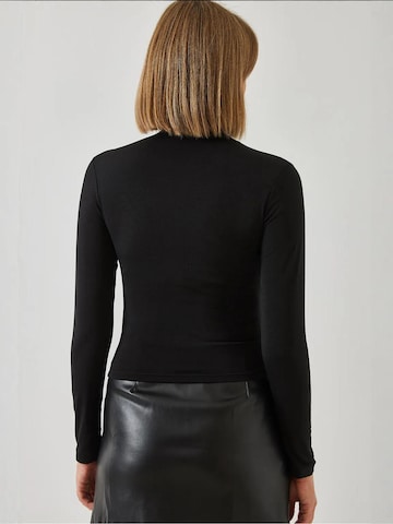T-shirt Bianco Lucci en noir