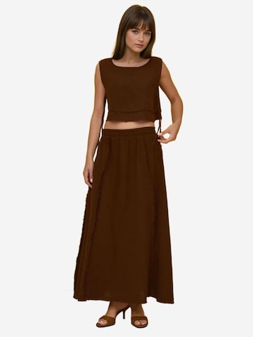 Costume Hiccup en marron : devant