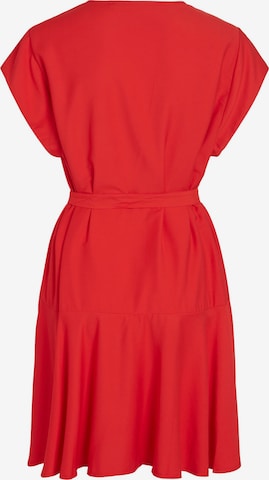 VILA Kleid 'Defne' in Rot