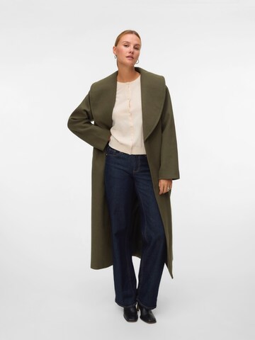 VERO MODA - Abrigo de entretiempo 'VMANNE' en verde: frente