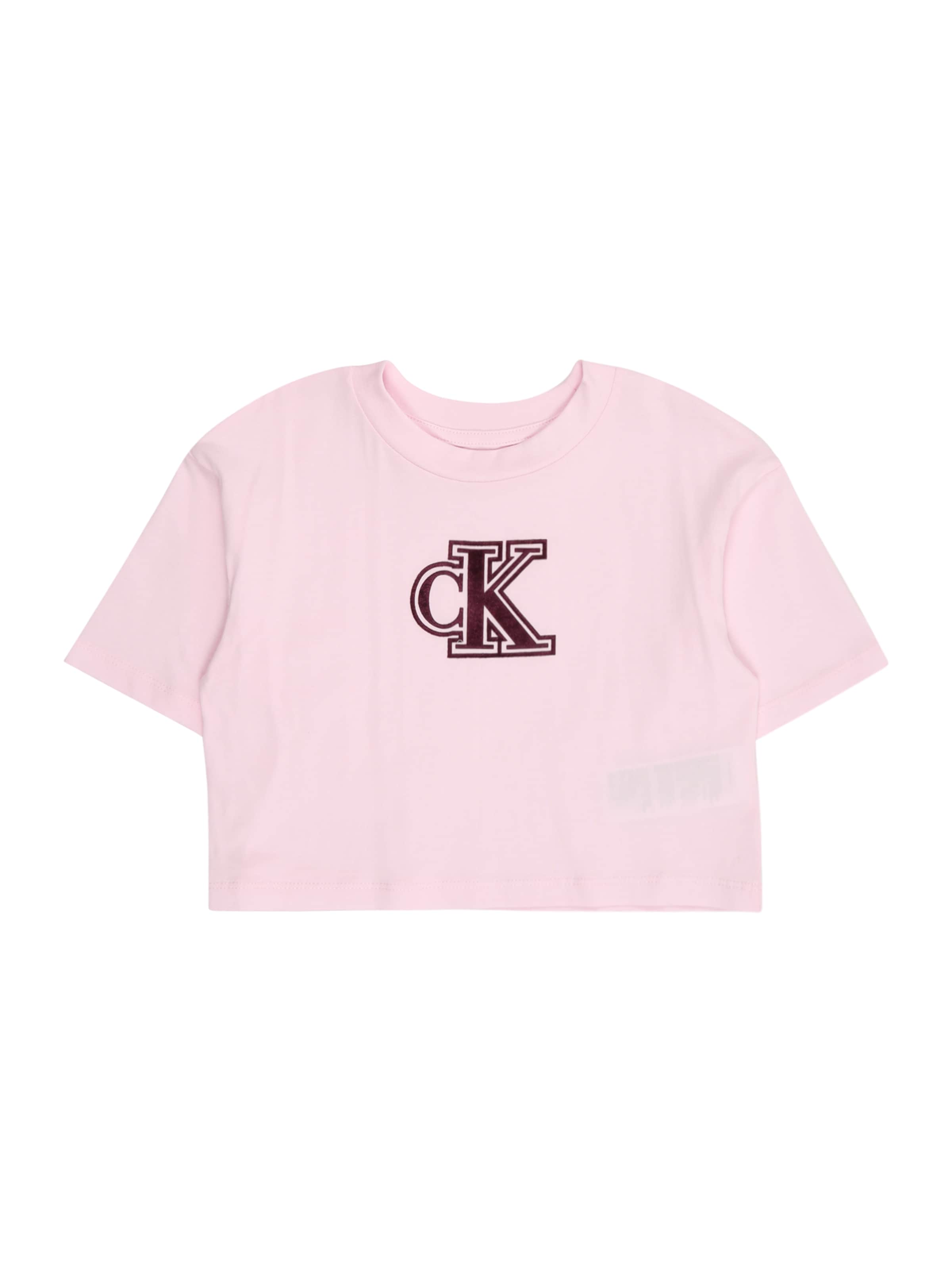 Calvin Klein Jeans Μπλουζάκι σε ροζ: μπροστά