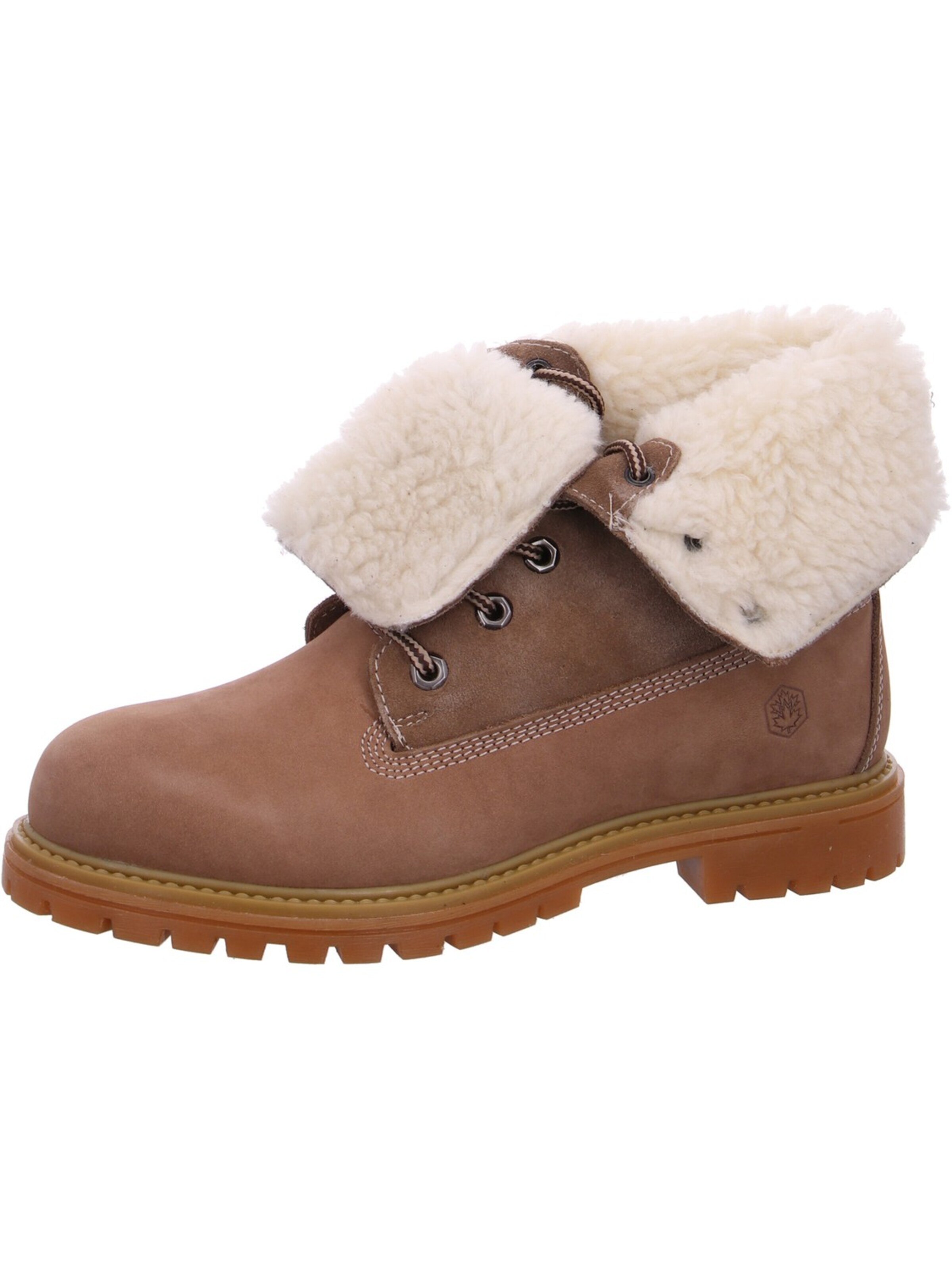 Lumberjack Schnürstiefel 'River 2'‌‌‌‌ in Beige: Vorderseite