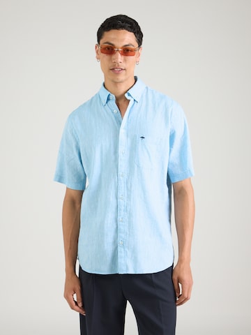 FYNCH-HATTON Regular Fit Hemd in Blau: Vorderseite