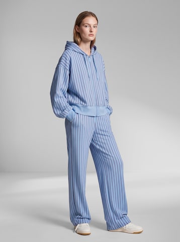 Wide Leg Pantalon Copenhagen Studios en bleu : devant