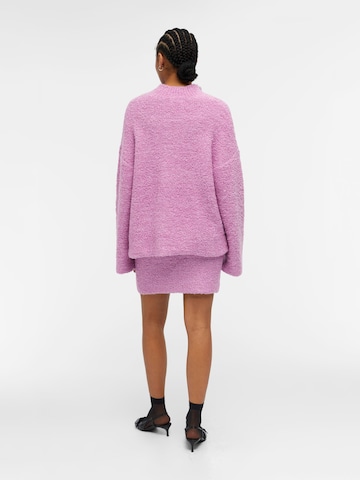 OBJECT Sweater 'Frill' in Purple