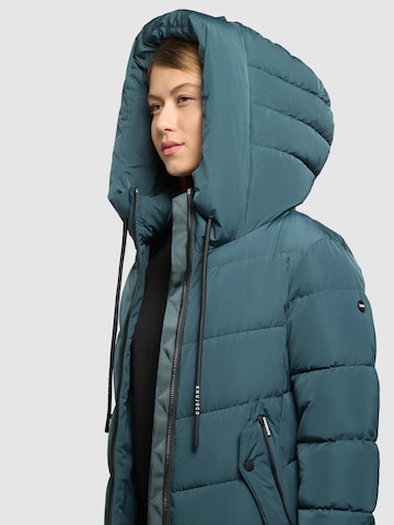 khujo Winter Coat 'Mikia4' in Green
