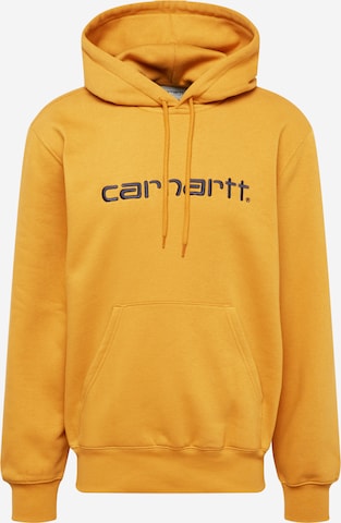 Carhartt WIP Sweatshirt in Yellow: front