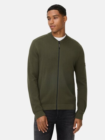 CAMEL ACTIVE Knit Cardigan in Green: front