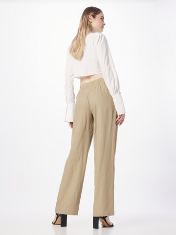 modström Wide leg Broek 'Tulsi' in Beige