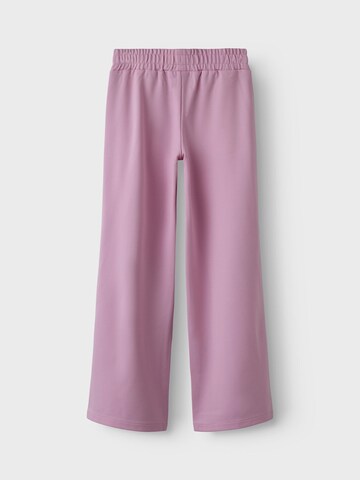 NAME IT Wide Leg Bukser i pink
