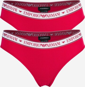 Emporio Armani Slip in Rood: voorkant